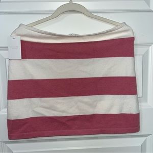 Lelis Collection Sweater Knit Soft Mini Skirt Fitted Skirt L New